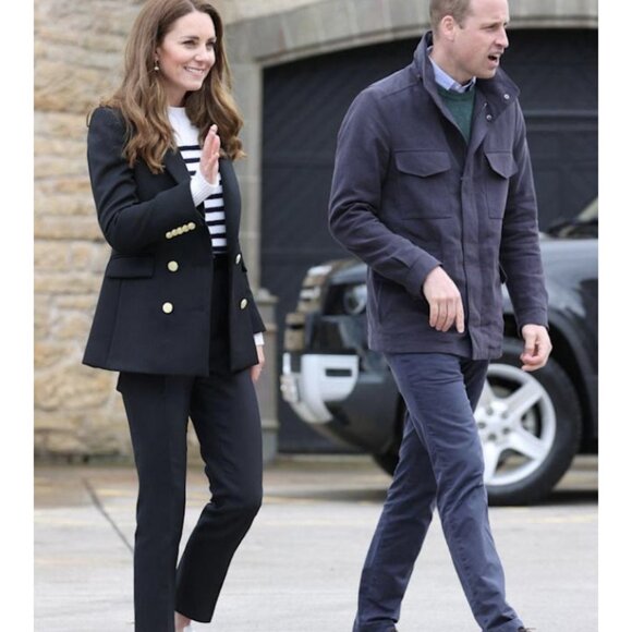 Vintage D'Oraz Double Breasted Blazer with Brass Button Details - Picture 14 of 14